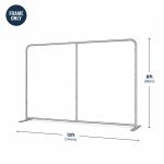 12ft Straight Tension Fabric Backdrop Frame – Frame Only